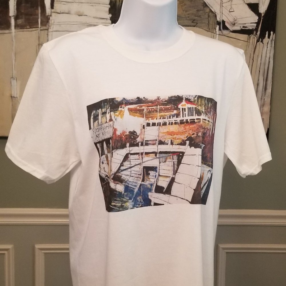 T-Shirt Tee DENNIS CAMPAY Original Design "The Return" Abstract Realism